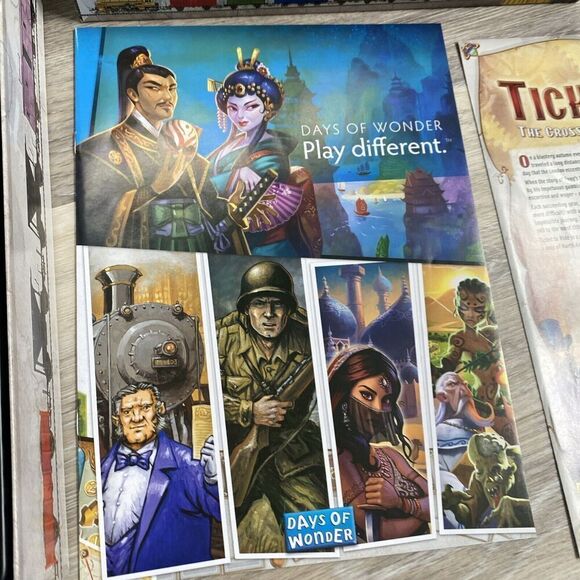 Ticket to Ride Alan R Moon Train Adventure Board Game Complete - Picture 5 of 7